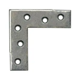 Escuadra ensamblar espesor 1,8mm ac plc5 39 60x60x12mm 100uds micel