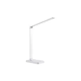 Flexo led con bateria attom 5w blanco 610lm cct dimable carga usb cristalrecord