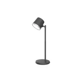 Flexo led con bateria camaleon 6w negro 330lm cct multiposicion sobremesa pared cristalrecord