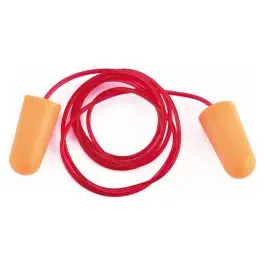 Tapon auditivo desechable (100 pares) con cordon snr 37db steelpro safety