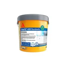 Pintura impermeabilizante membrana sikafill 420 extreme 20 kg rojo ingles