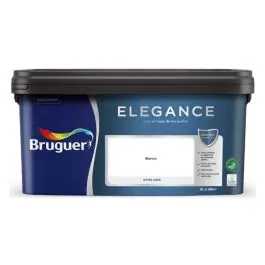 Pintura plastica interior monocapa elegance mate 4 l neutros atemporales blanco bruguer