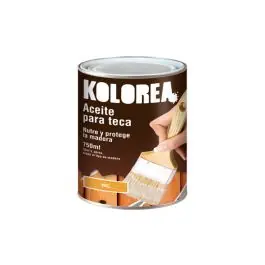 Aceite teca kolorea 750 ml miel