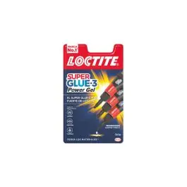 Adhesivo instantaneo super glue-3 mini trio powerflex 3 x 1 gr loctite