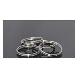 Anilla llavero enganche 100 uds 18 mm acero inox coluadis
