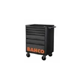 Carro negro 6 cajones, 216 herramientas bahco