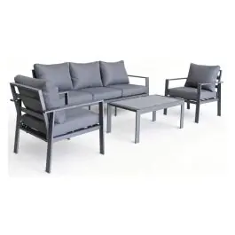 Conjunto cafe aluminio roma import