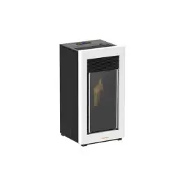 Estufa pellet kaldesia 11 kw blanca karmek - Non