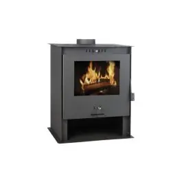 Estufa de leña 707 ecodesign 18 kw theca
