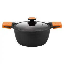 Cazuela alta aluminio fundido efficient plus 32 cm - induccion bra