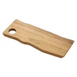 Tabla cortar madera y servir teka 40 x 15 x 1,8 cm tramontina