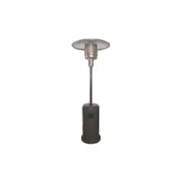 Estufa gas exterior con ruedas negra 13kw tecna