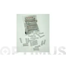 Taco estriado blanco 10 x 40 mm 25uds sysfix