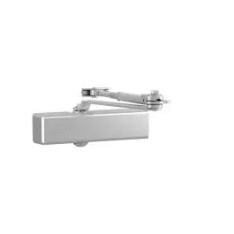 Cierrapuerta dc120 brazo retenedor fuerza 3 plata tesa