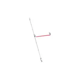 Antipanico sobreponer global 90cm 2 punto c8 negro/rojo tesa
