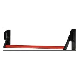 Antipanico embutir global 90cm 1 punto c9 negro/rojo tesa