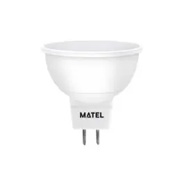 Bombilla dicroica led mr16 8w 800lm 2700k matel