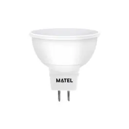 Bombilla dicroica led mr16 8w 800lm 6400k matel