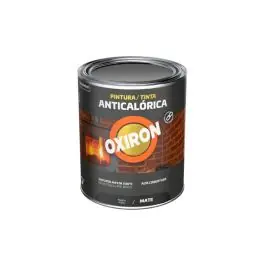 Pintura anticalorica oxiron 750 ml negro titan
