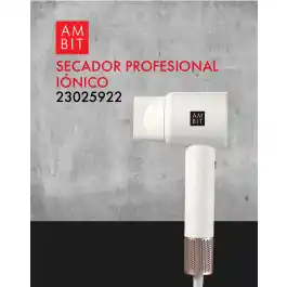 Secador de pelo alta velocidad 1600 w ambit