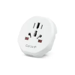 Adaptador universal viaje blanco aus/china garza