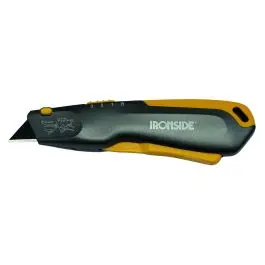 Cuter trapezoide ergonomico retractil abs+aluminio 168x62x22mm ironside
