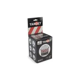 Cinta adhesiva señalización reflectante 9mtx140mm blanca/roja din 30710 a derecha target