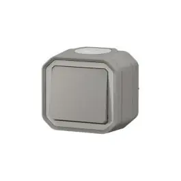 Pulsador superficie gris ip55 new plexo legrand