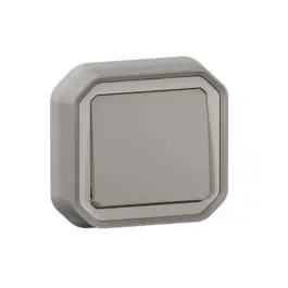 Conmutador empotrar gris ip55 new plexo legrand