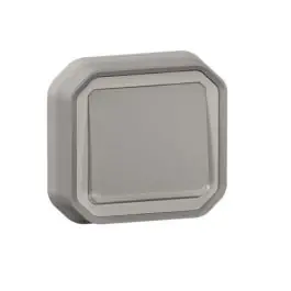 Pulsador luminoso empotrar gris ip55 new plexo legrand