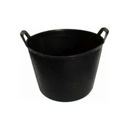 Capazo flexible multiusos 52 l negro plasvidavi
