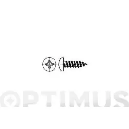 Tornillo parker din 7981 c/alomada philips inox a2 4,2 x 38 mm 500 uds hispanox