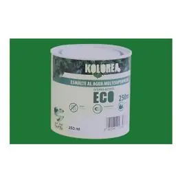 Esmalte al agua eco satinado 250 ml verde primavera kolorea