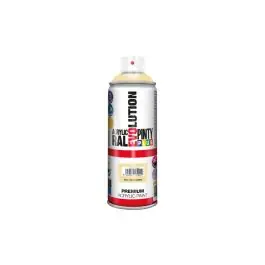 Pintura spray acrilica evolution brillo 520 cc ral 1014 marfil pintyplus