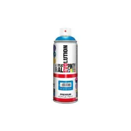 Pintura spray acrilica evolution brillo 520 cc ral 5015 azul celeste pintyplus