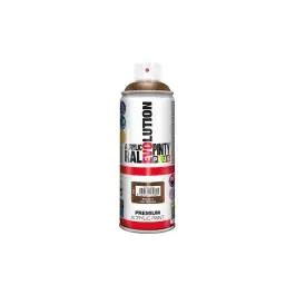 Pintura spray acrilica evolution brillo 520 cc ral 8011 pardo nuez pintyplus