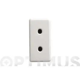 Base enchufe estrecha 2p blanco simon 27