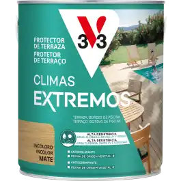 Protector terrazas de madera climas extremos 2,5l incoloro v33