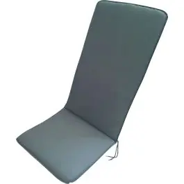 Cojin sillon posiciones gris claro 122x49x6cm ligth grey madison