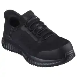 Zapato seguridad s1pl sr esd slip-ins tilido negro talla 45 skechers