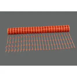 Malla señalización 50mt naranja regarsa