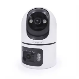 Camara wifi dual motorizada sentinel duo doble lente 4mp+4mp wifi dual 2,4ghz / 5 ghz deteccion movimiento energeeks