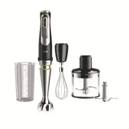 Batidora de mano con accesorios braun 1200w