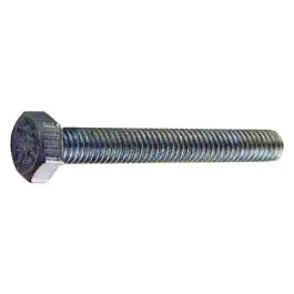Tornillo hexagonal din 933 8.8 cincado 12x60 100uds hispanox