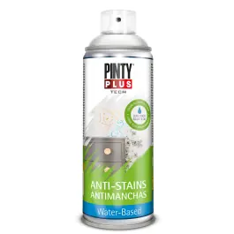Pintura spray antimanchas tech wb 520 cc blanco ral 9016 pintyplus