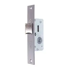 Cerradura metalica 2215-28 entrada 20mm acero inox tesa