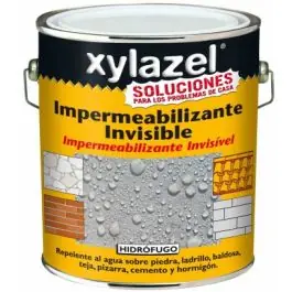 Pintura impermeabilizante invisible interior exterior 4 l transparente xylazel