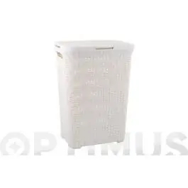 Pongotodo natural style 60l blanco curver