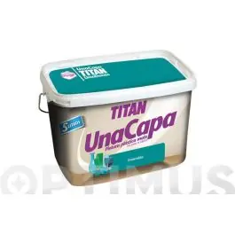 Pintura plastica una capa mate 2,5 l esmeralda titan