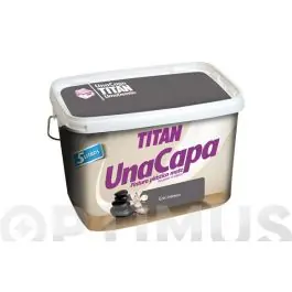 Pintura plastica una capa mate 2,5 l gris intenso titan